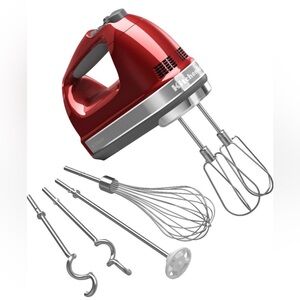 KitchenAid Architect series 9 speed Hand Mixer with Accessories